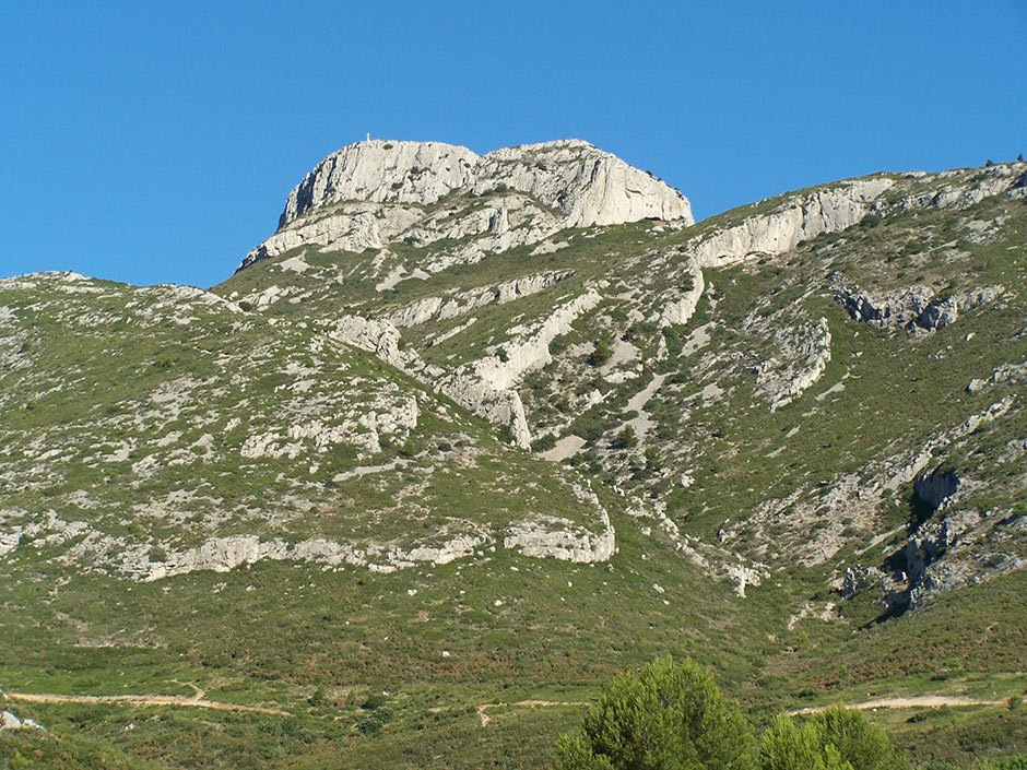 Le Garlaban, au dessus de Roquevaire